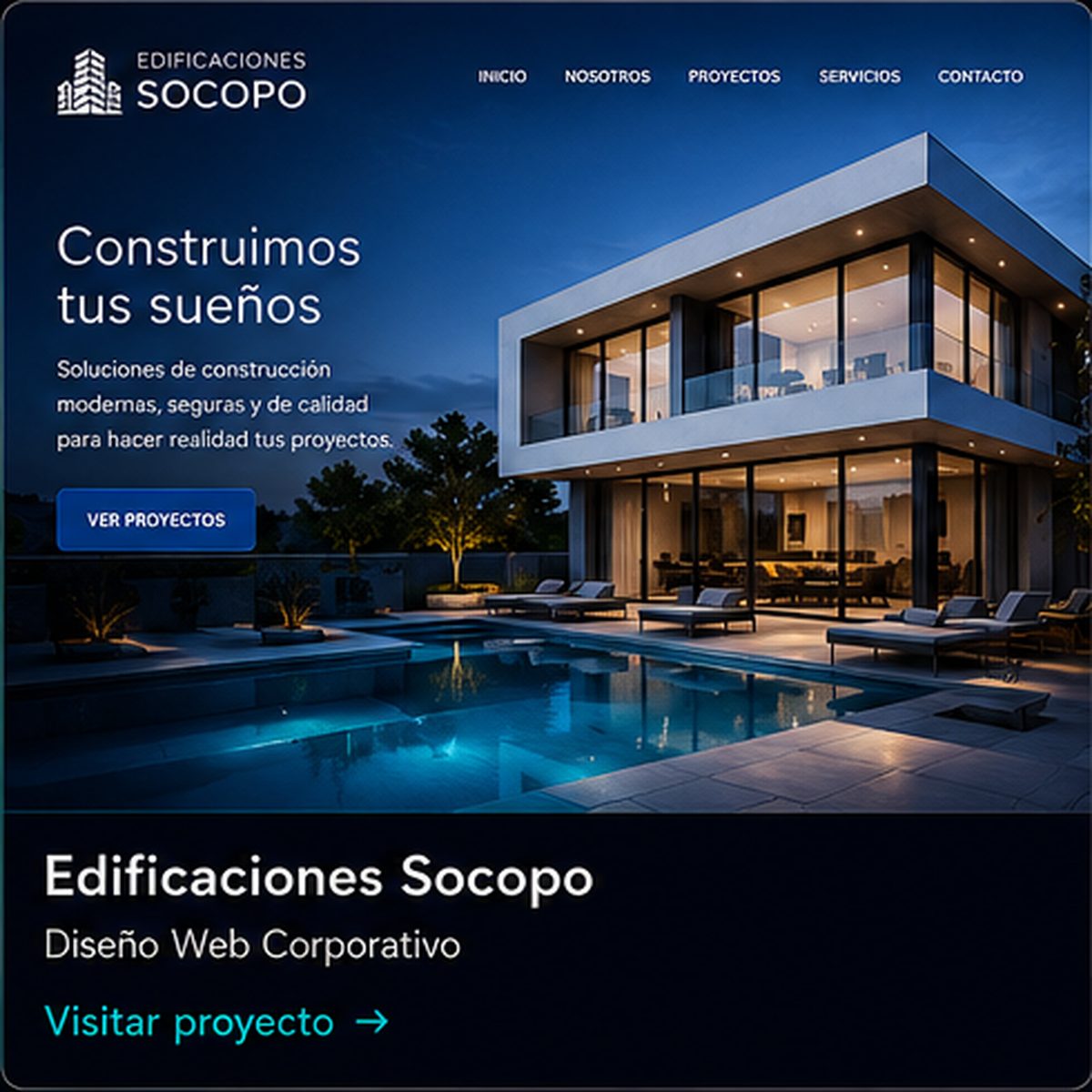 Edificaciones Socopo - Diseño Web