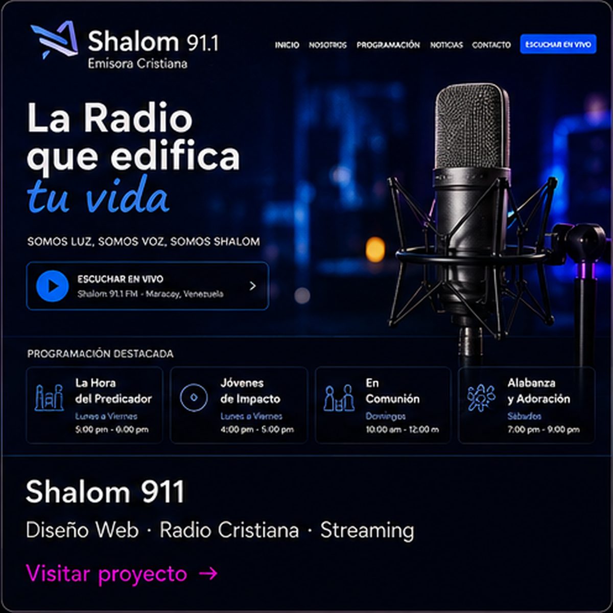 Shalom 911 - Radio Cristiana